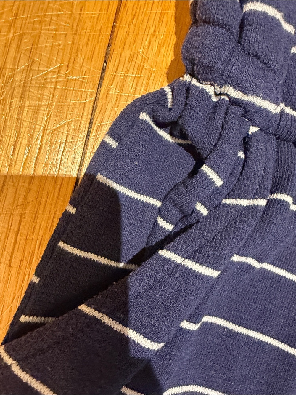 Old Navy Women’s Blue Striped Jumpsuit Size Medium - C1-337 - Picture 5 of 9